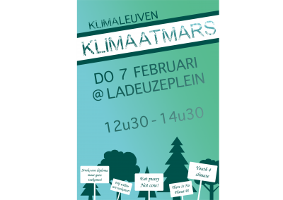 Klimaatmars 7/02 Affiche