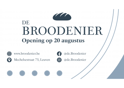 De Broodenier Omslagfoto